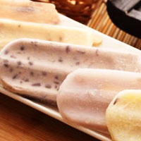 ice pop with beans