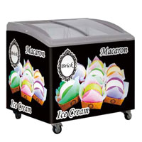 100-350L ice cream freezer