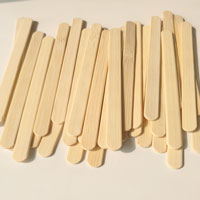 Ice popsicle bamboo sticks
