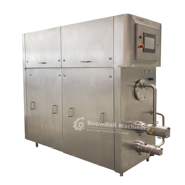 ice cream continuous freezer machine for industrial factory production lines