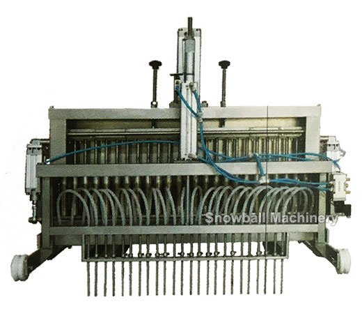 Jam charging cart for stick ice cream machine