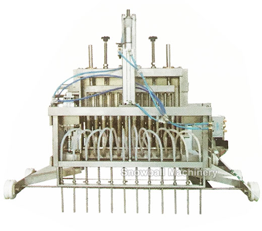 Jam charging cart for popsicle ice cream machine