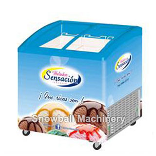 Ice Cream Freezer Showcase