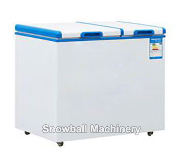 Commercial Solid Door Top Open Chest Deep Freezer