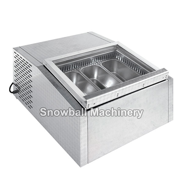 gelato display cabinet, gelato freezer