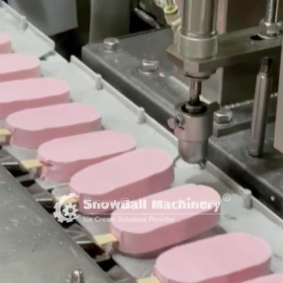 What equipments are needed for ice cream factory production line