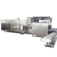 ice cream cone baking machine for ice cream plant