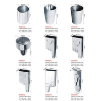 High quality stainless steel ice cream molds MOD8498-8506