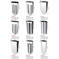 High quality stainless steel ice cream molds MOD8417-8425