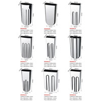 High quality stainless steel ice cream molds MOD8408-8416