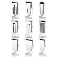 High quality stainless steel ice cream molds MOD8381-8389