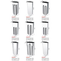 High quality stainless steel ice cream molds MOD8354-8362