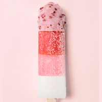 four color ice pop, four color popsicle, four color ice bar, four color ice lolly