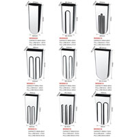 High quality stainless steel ice cream molds MOD8208-8216