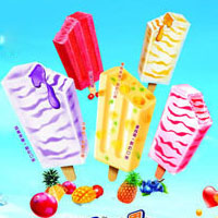 ice cream in freezers