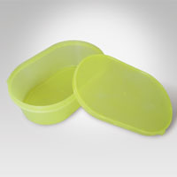 Injection molding plastic ice cream box with lid