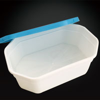 plastic octagonal box detail