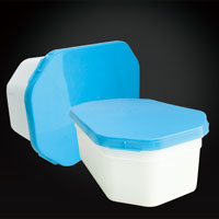 500ml plastic octagonal container