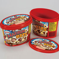 260ml ice cream oval iml container with lid