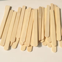 Ice popsicle bamboo sticks