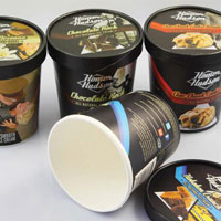 ice cream paper cup