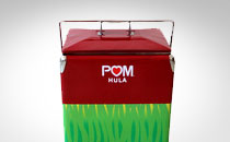 rolling steel cooler