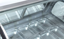 gelato scooping freezer