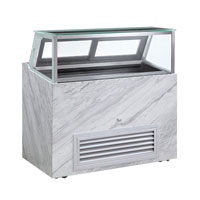 gelato showcase freezer