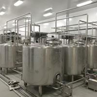 300L ice cream ageing tank, ice cream pro mix plant