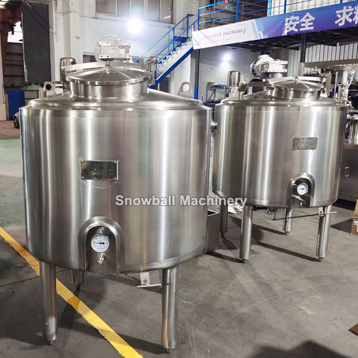 Ice Cream Aging Vat
