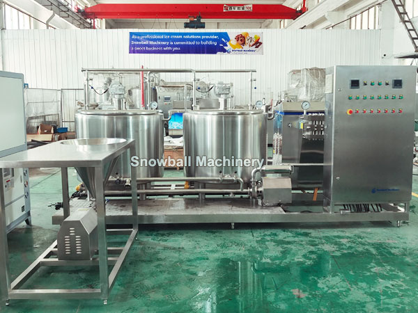 2000L ice cream mixer machine, ice cream mixworking plant, ice cream mixing machine