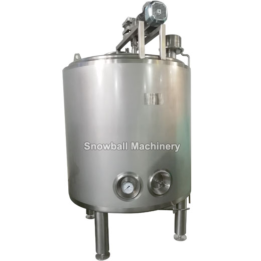 600 liters ice cream aging tank, ice cream pro mix plant