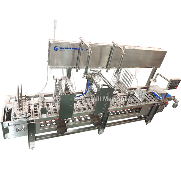 Linear Ice Cream Filling Machine