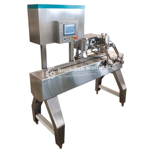 semi auto ice cream extruder, ice cream extrusion machine