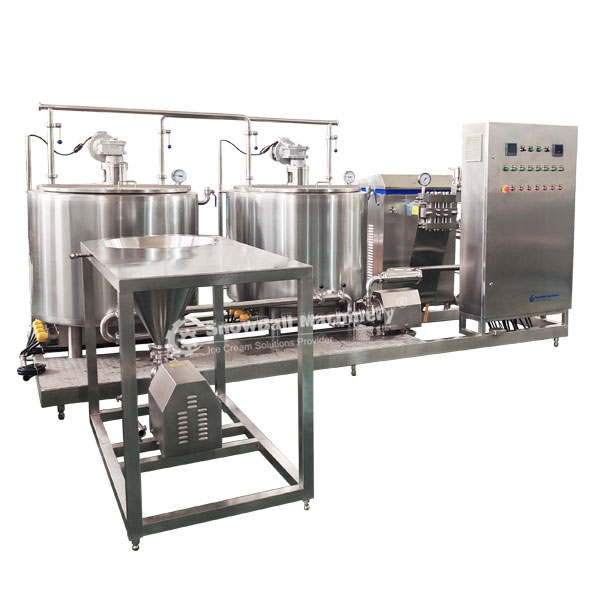 ice cream batch pasteurizing system, ice cream pro mix machine, ice cream mixer